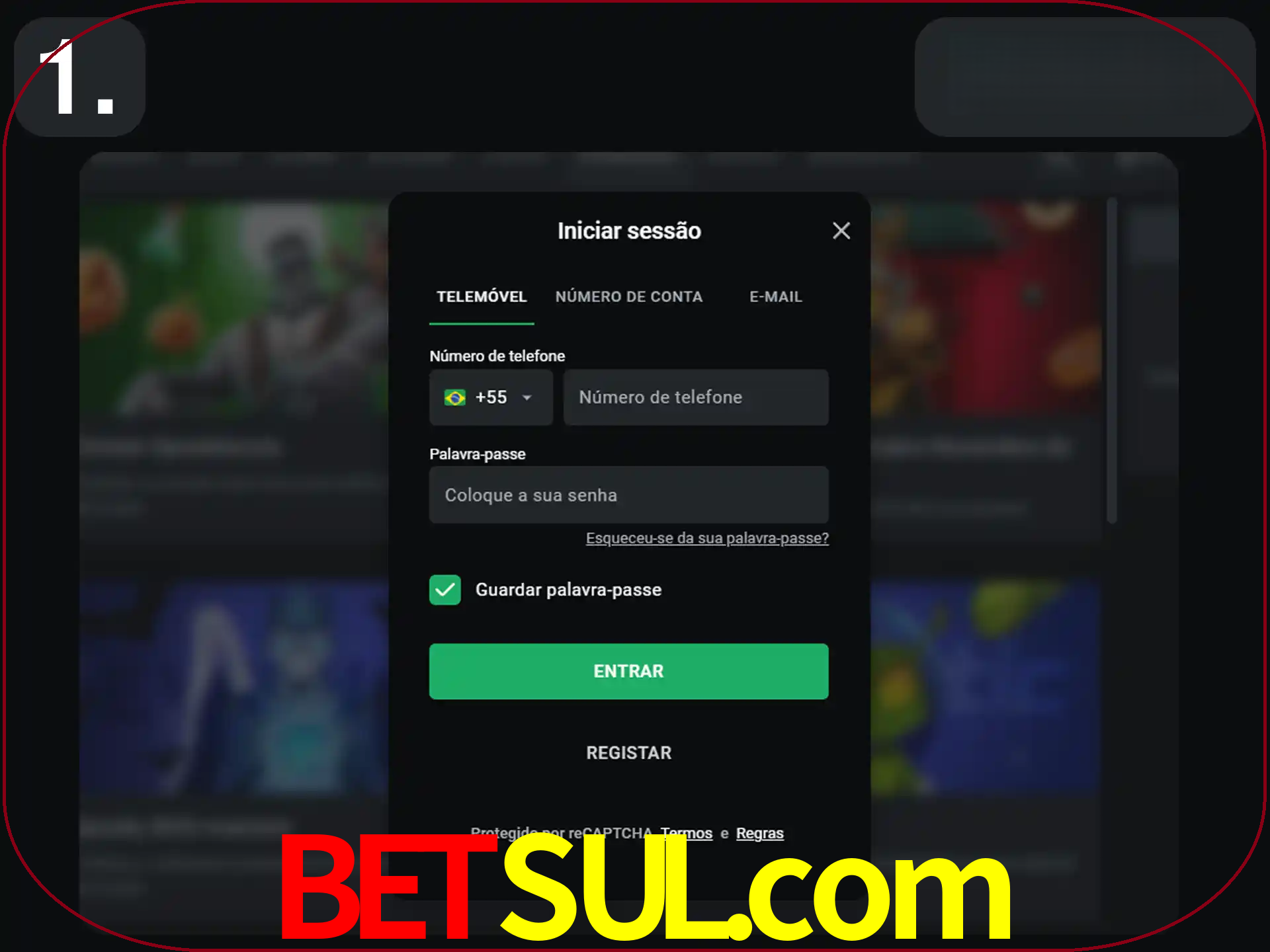 Acesse o site.